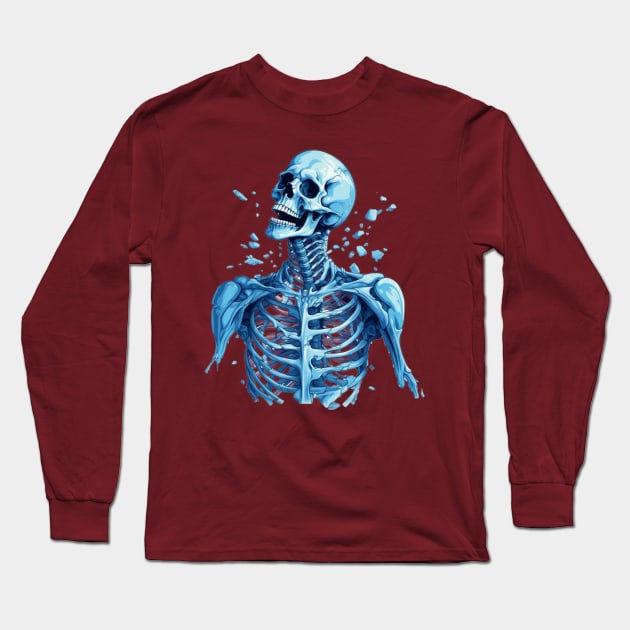 Skeleton Long Sleeve T-Shirt by Jason's Finery